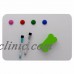 Magnetic Dry Erase Board for Kitchen Fridge Markers, Magnets for Whiteboard, NEW   253810658812